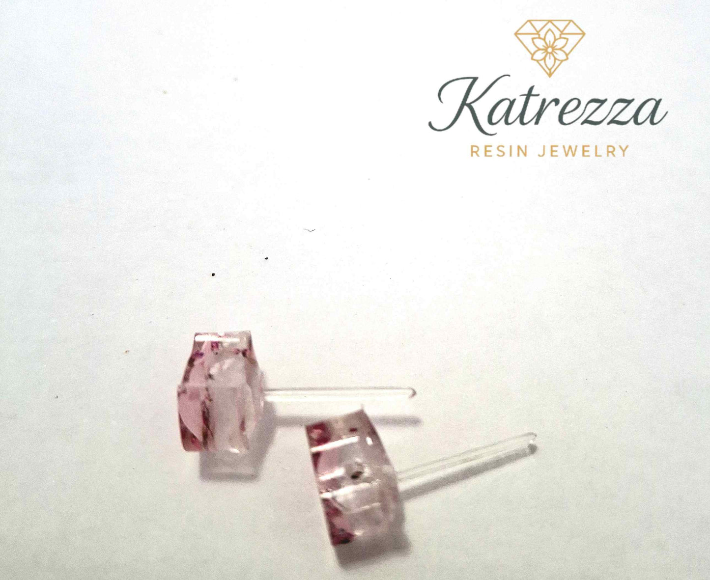 Handmade Resin Silicone Stud Earrings – 3 Varieties | Katrezza