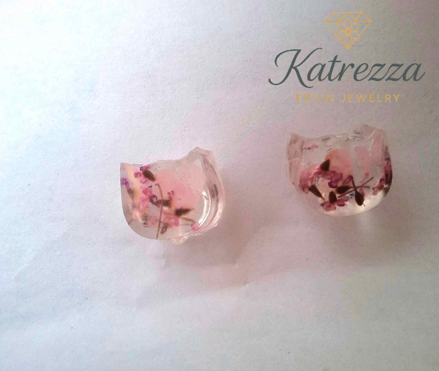 Handmade Resin Silicone Stud Earrings – 3 Varieties | Katrezza
