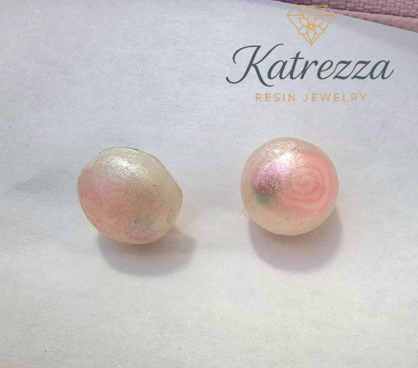 Handmade Resin Silicone Stud Earrings – 3 Varieties | Katrezza
